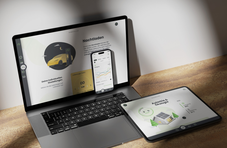 Stiehle Sunbrain Software auf Laptop, Tablet und einem Smartphone